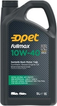 Моторна олива Opet Fullmax 10W-40 5 л (601439902)