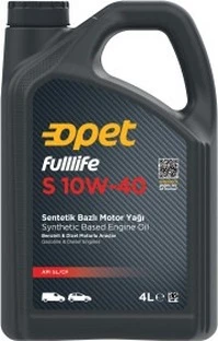 Моторна олива Opet Fulllife S 10W-40 4 л (601223464)