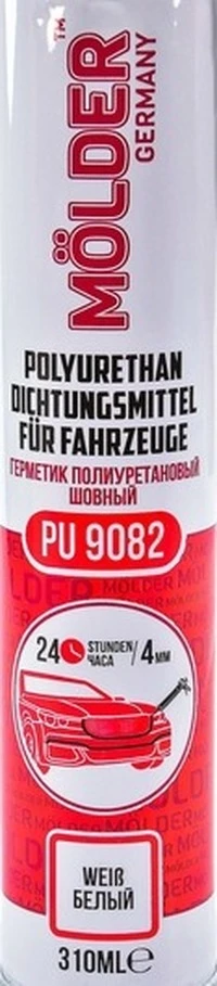 Герметик Molder Polyurethan Dichtungsmittel Fur Fahrzeuge герметик білий, 310 мл PU9082 (PU9082)