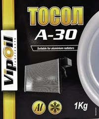 Антифриз VIPOIL Тосол А-30 -24 °C, 1 л готовий антифриз (701347)