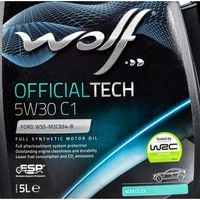 Моторна олива Wolf Officialtech C1 5W-30 5 л (8307911)