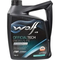 Моторна олива Wolf Officialtech LS-FE 0W-20 4 л (8339370)