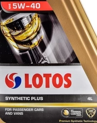 Моторна олива LOTOS Synthetic Plus 5W-40 4 л (WFK402Y000H0)