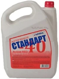 Антифриз МФК Standart Active Red червоний -32 °C, 10 л готовий антифриз (43187)