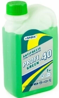 Антифриз МФК Profi зелений -30 °C, 1 л готовий антифриз (12558)