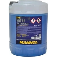 Антифриз Mannol AG11 Longterm G11 синій -40 °C, 10 л готовий антифриз (MN4011-10)