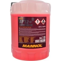 Антифриз Mannol AF12+ Longlife G12+ червоний -40 °C, 10 л готовий антифриз (MN4012-10)