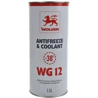 Антифриз Wolver Antifreeze & Coolant WG12 G12 червоний -38 °C, 1,5 л готовий антифриз (4260360944147)