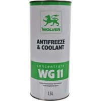 Антифриз Wolver Antifreeze & Coolant WG11 G11 зелений 1,5 л концентрат антифризу (4260360944246)