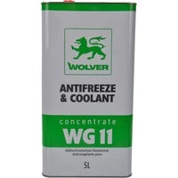 Антифриз Wolver Antifreeze & Coolant WG11 G11 зелений 5 л концентрат антифризу (4260360944284)