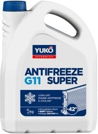 Антифриз Yuko Super G11 синій -42 °C, 5 л готовий антифриз (4820070248203)