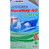 Антифриз МФК NordWay G11 зелений -40 °C, 1 л готовий антифриз (30813)