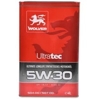 Моторна олива Wolver UltraTec 5W-30 4 л (4260360940934)