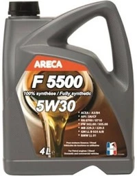 Моторна олива Areca F5500 5W-30 4 л (027E0004000)