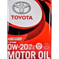 Моторна олива Toyota SN/GF-5 0W-20 4 л (0888012605)