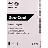 Антифриз General Motors Dex Cool Longlife G12 червоний -27 °C, 2 л готовий антифриз (1940671)