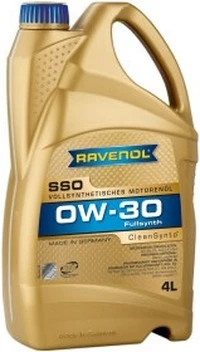 Моторна олива Ravenol SSO 0W-30 4 л (11111004)