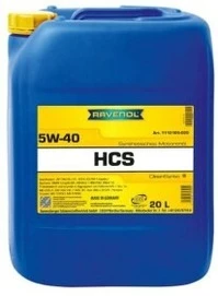 Моторна олива Ravenol HCS 5W-40 20 л (111210520)