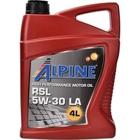 Моторна олива Alpine RSL LA 5W-30 4 л (0100309)