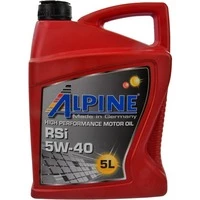 Моторна олива Alpine RSi 5W-40 5 л (0101475)