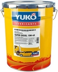 Моторна олива Yuko Super Diesel 15W-40 20 л (482007024058)