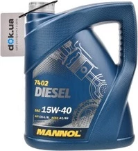 Моторна олива Mannol Diesel 15W-40 5 л (MN7402-5)