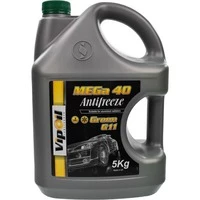 Антифриз VIPOIL MEGa 40 G11 зелений -39 °C, 5 л готовий антифриз (335798)