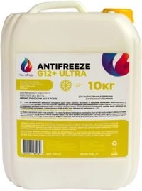 Антифриз NanoFrost Ultra G12+ жовтий -37 °C, 10 л готовий антифриз (G12PLUSULTRAYELLOW10)