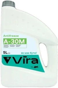 Антифриз VIRA зелений -30 °C, 5 л готовий антифриз (VI0061)