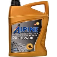 Моторна олива Alpine DX1 5W-30 4 л (0101666)