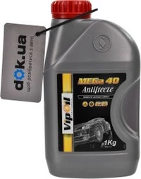Антифриз VIPOIL MEGa 40 G12 червоний -40 °C, 1 л готовий антифриз (701431)