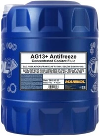Антифриз Mannol AG13+ Advanced жовтий 10 л концентрат антифризу (MN4114-10)