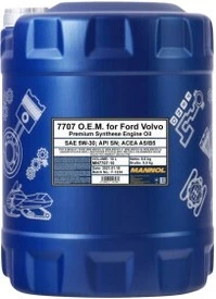 Моторна олива Mannol O.E.M. For Ford Volvo 5W-30 10 л (MN7707-10)