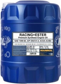 Моторна олива Mannol Racing + Ester 10W-60 20 л (MN7902-20)
