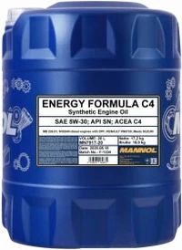 Моторна олива Mannol Energy Formula C4 5W-30 20 л (MN7917-20)