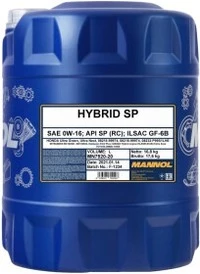 Моторна олива Mannol Hybrid SP 0W-16 20 л (MN7920-20)