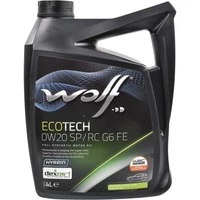 Моторна олива Wolf Ecotech SP/RC G6 FE 0W-20 4 л (1047260)