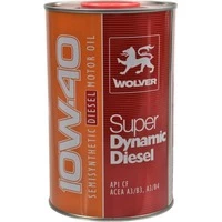 Моторна олива Wolver Super Dynamic Diesel 10W-40 1 л (4260360944109)