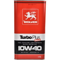 Моторна олива Wolver Turbo Plus 10W-40 5 л (4260360940996)