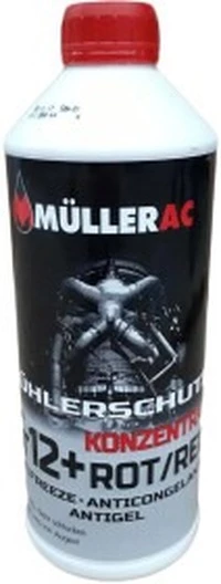 Антифриз Mullerol G12+ червоний 1,5 л концентрат антифризу (DE10001)