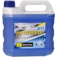 Антифриз Starline Extra K11 G11 синій 3 л концентрат антифризу (NAK11-3)