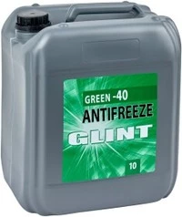 Антифриз Glint зелений -32 °C, 10 л готовий антифриз (22398)