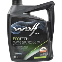 Моторна олива Wolf Ecotech SP/RC G6 XFE 0W-16 5 л (1047250)