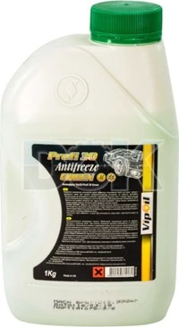 Антифриз VIPOIL Profi 30 G11 зелений -24 °C, 1 л готовий антифриз (701392)