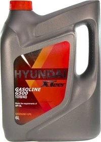 Моторна олива Hyundai XTeer Gasoline G500 10W-40 6 л (1061044)