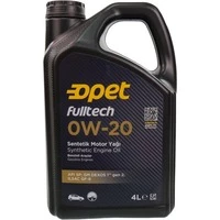 Моторна олива Opet Fulltech 0W-20 4 л (601370953)