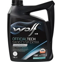 Моторна олива Wolf Officialtech C3 SP Extra 5W-30 4 л (1049359)