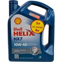 Моторна олива Shell Helix HX7 Promo 10W-40 5 л (513047)