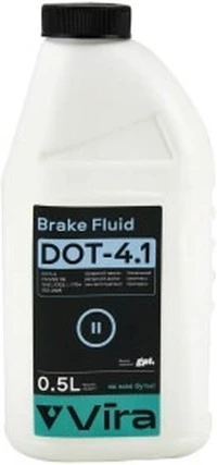 Гальмівна рідина Гальмівна рідина VIRA DOT 4 (VI1101)