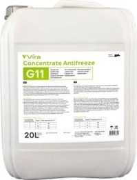 Антифриз VIRA G11 зелений 20 л концентрат антифризу (VI5002)